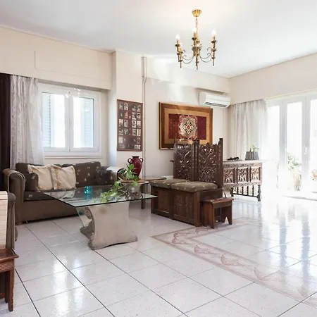 Classical Beauty 3bd In Peacefull Nea Filothei Apartment *